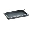 Bush Products - Bush - Universal Pencil Drawer, 26-3/8w x 15-7/8d x 2-5/8h, Black - Sold As 1 Each - Sloped front design for streamlined, undistracted look. - Routed groove holds pens and pencils. - Metal slides provide easy opening and closing. - Low-profile design for improved leg clearance. -