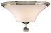 Kane Polished Nickel 18 Wide Ceiling Light