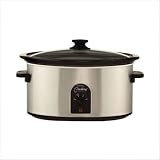 85156 - 6qt ROUND SS SLOW COOKER