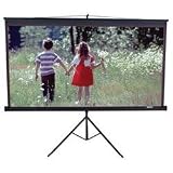  : Elite Tripod 85' (1:1) Portable Pull Up Projector Screen (Case Color Black)