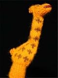 Extra 50% Off Finger Puppet Educational Toy Hand Knit Soft Wool FP_GIRAFFE