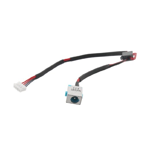 Gino Notebook Laptop J252 DC Power Jack w Harness Wire for Acer Aspire 5551 5251