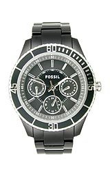 Fossil Women's ES2541 Stella Multifunction Black Dial Watch
