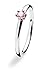 SPINNING Jewelry Damenring 925 Sterling Silber *PRINCESS* Rose Zirkonia