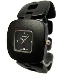 Tense Solid Dark Unique Sandalwood Unisex Watch Natural Wood Watch Retro B8204D