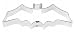 Fox Run Bat Cookie Cutter