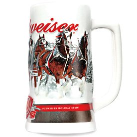 2011 Budweiser Holiday Stein