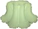 Spa Sister Luxury Inflatable Terrry Bath Pillow Celery