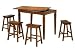 Berkline 40050 Oak Grant 5-Pc. Family Game Set