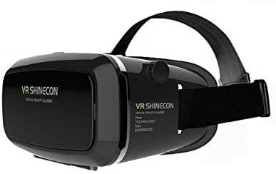 HXY 3D Glass 3D VR Box VR Virtual Reality Headset 3D Video Movie Game Glasses For 4.7~6 inch IOS Android Smartphones iPhone 6 plus Samsung Galaxy S6 Edge+, Adjustable Focal Distance Pupil Distance