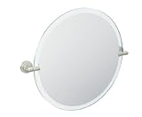 Moen DN0792BN Iso Round Mirror, Brushed Nickel