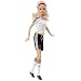 Barbie W2818 - Ich w�re gern... Fu�ball Spielerin - Barbie im original Adidas DFB Trikot