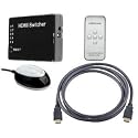 5 Port HDMI Splitter + 5 HDMI Cables!
