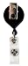 Buttonsmith® Claude Monet Green Japanese Bridge Deluxe Retractable Badge Reel With Alligator Clip and Extra-Long 36 inch Standard Duty Cord - Made in the USA, 1 Year Warranty