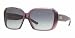 Burberry Women's 4083 Grey Gradient Light / Dark Frame/Brown Gradient Lens Plastic Sunglasses