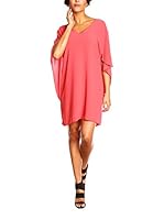 Glamour Paris Vestido (Coral)
