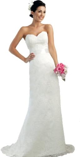 Faironly Lace Modified A-line Bridal Gown Wedding Dress