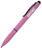 Duronic IS10P - Pink Capacitive Stylus Pen For iPad Galaxy HTC Eeepad android tablet PC and All Capacitive Screens + use as a pen with refillable black inck