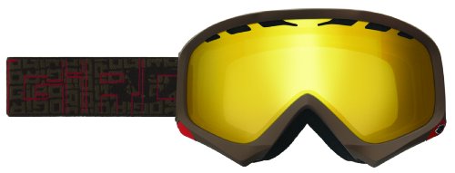 Giro Uni Skibrille Station 10, matte brown/block letters/amber gold 22, One size, 2014113 Preisvergleich
