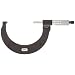 Starrett Digital Outside Micrometer, Ratchet Stop, Lock Nut, Inch
