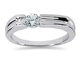 0.35 ctw Men's Diamond Ring in Platinum