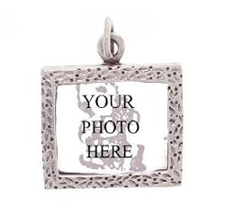 Picture Pendant Add Your Picture in Sterling Silver - Great Gift