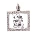 Sterling Silver Pendant Holds 1 Picture of Your Choice