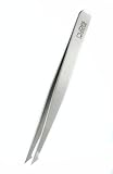 Rubis Stainless Steel - Combination Slant/Point Tweezer