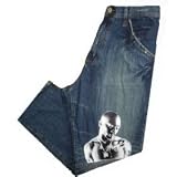 Mens Makaveli Denim Jeans 40 40x34