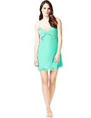 Slinky Floral Lace Full Slip