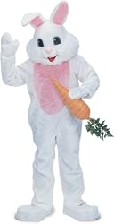 Rubie's Co Premium Rabbit Mascot Costume White, White, One Size