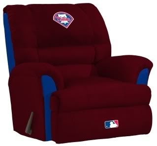 Home Team MLB Philadelphia Phillies Big Daddy Recliner
