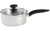 Kitchen & Housewares : Proctor Silex 54507 Stainless Steel Softhandle 2 Quart Covered Sauce Pan