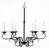 Beautiful 6 Light Chandelier - Designers Fountain 16200-151