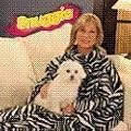 Snuggie Zebra