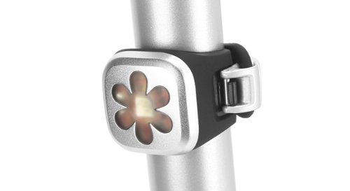 Knog Blinder 1 Rear Flower Taillight, Silver On Sale