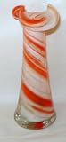 Handblown End of Day Glass Vase