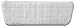 Gardena 5565 Microfiber Cleaning Fleece With Velcro Backing For 5564 Window Cleaner