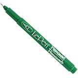 Uchida of America 4210-C-4 Le Pen Permanent Extra Fine Pen, Green