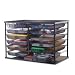 Rubbermaid 1735746 12-Compartment organizer, 7-1/8w x 29-1/8d x 16-3/8h