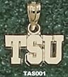 Tarleton State Univ "Tsu" 1/4" Charm/Pendant