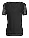Women Blouses and Tops Fashion,Laksmi Women's Cocktai Fashion Tunic Blouse,XX-Large Black