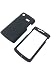 Samsung Captivate I897 (AT&T) Rubberized Snap On Protector Hard Case, Black