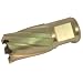 Jancy Slugger Cobalt Steel Annular Cutter, Rail Cutter Design, TiN Coated, 3/4" Annular Shank, 1" Depth