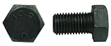 Zinc Plated Steel Hex Bolts M10 Silver,  DIN931