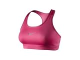 NIKE WOMEN'S PRO COMPRESSION SPORTS BRA (X-Large, Desert Pink)