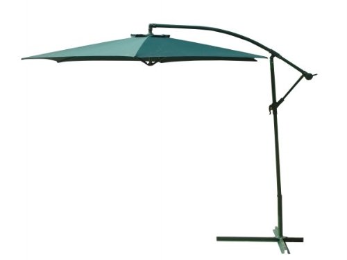Bond 65381 10-Foot Offset Umbrella, Green