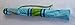 Tommy Bahama 6.5 ft Beach Umbrella Fiberglass with Sand Anchor Pole UPF 100+ and Tilt