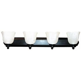 Yosemite Home Decor 92194VB Mahogany 36-Inch 4-Light Bathroom Vanity, Venetian Bronze by Yosemite Home Decor