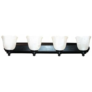 Yosemite Home Decor 92194VB Mahogany 36-Inch 4-Light Bathroom Vanity, Venetian Bronze by 